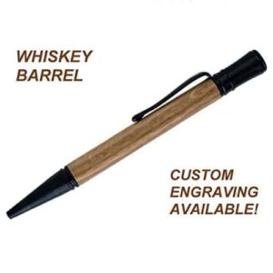 Handmade Custom Jack Daniels-Barrel Motorcycle Pen