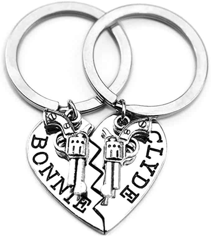 Read more about the article Bonnie Clyde Keychains
