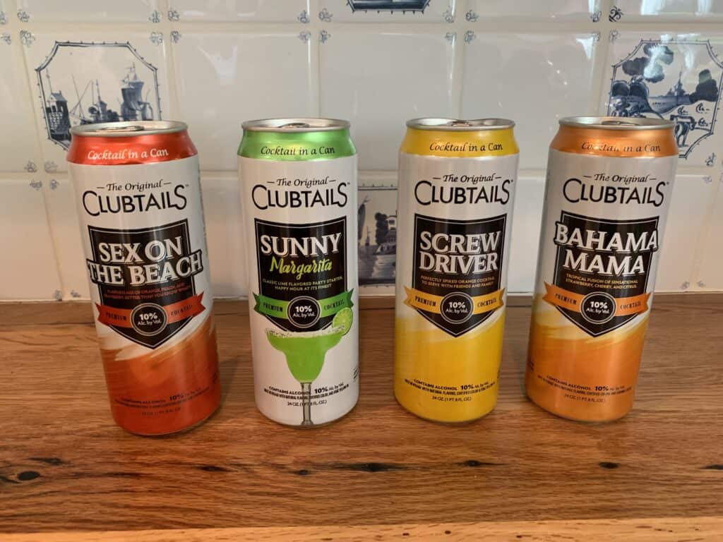 clubtails canned cocktails