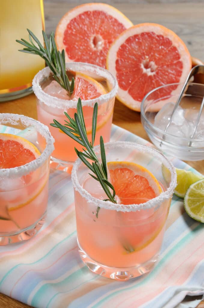 Blood Orange Rosemary Cocktail Recipe Bourbon and Boots