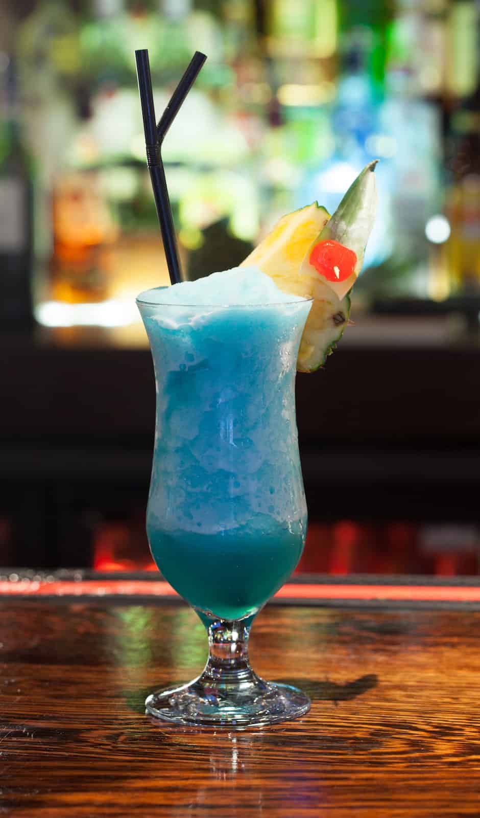 Blue Hawaii cocktail