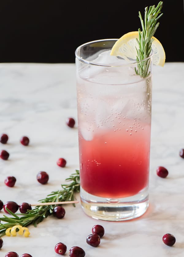 Cranberry Spice cocktail