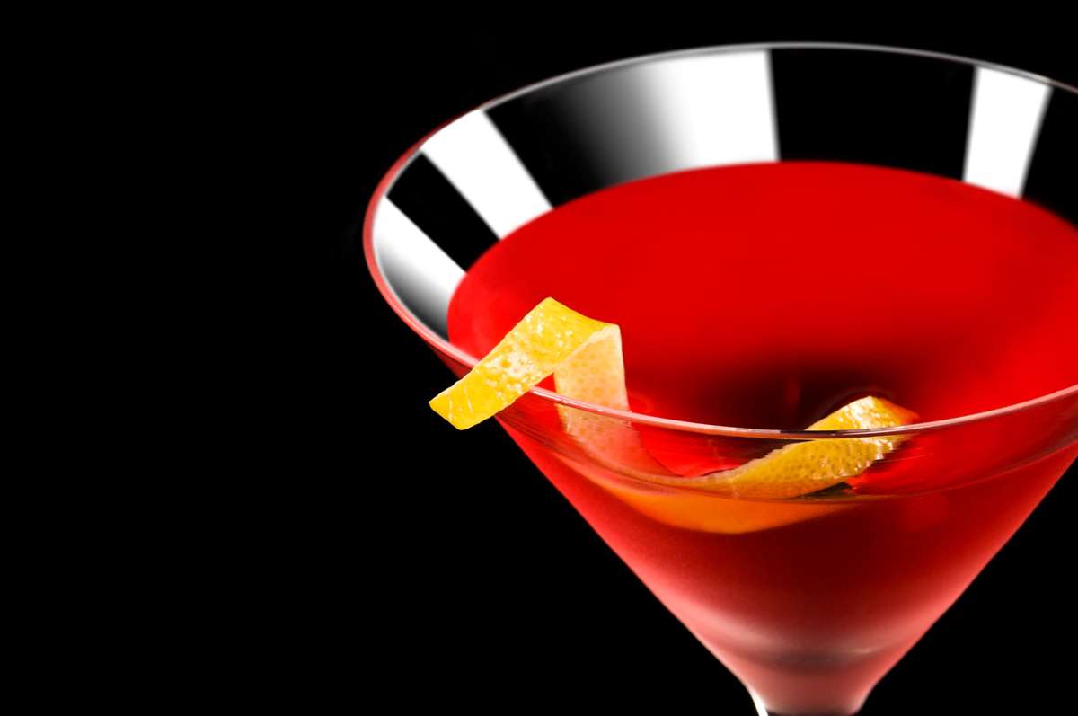 Creole Cosmo cocktail