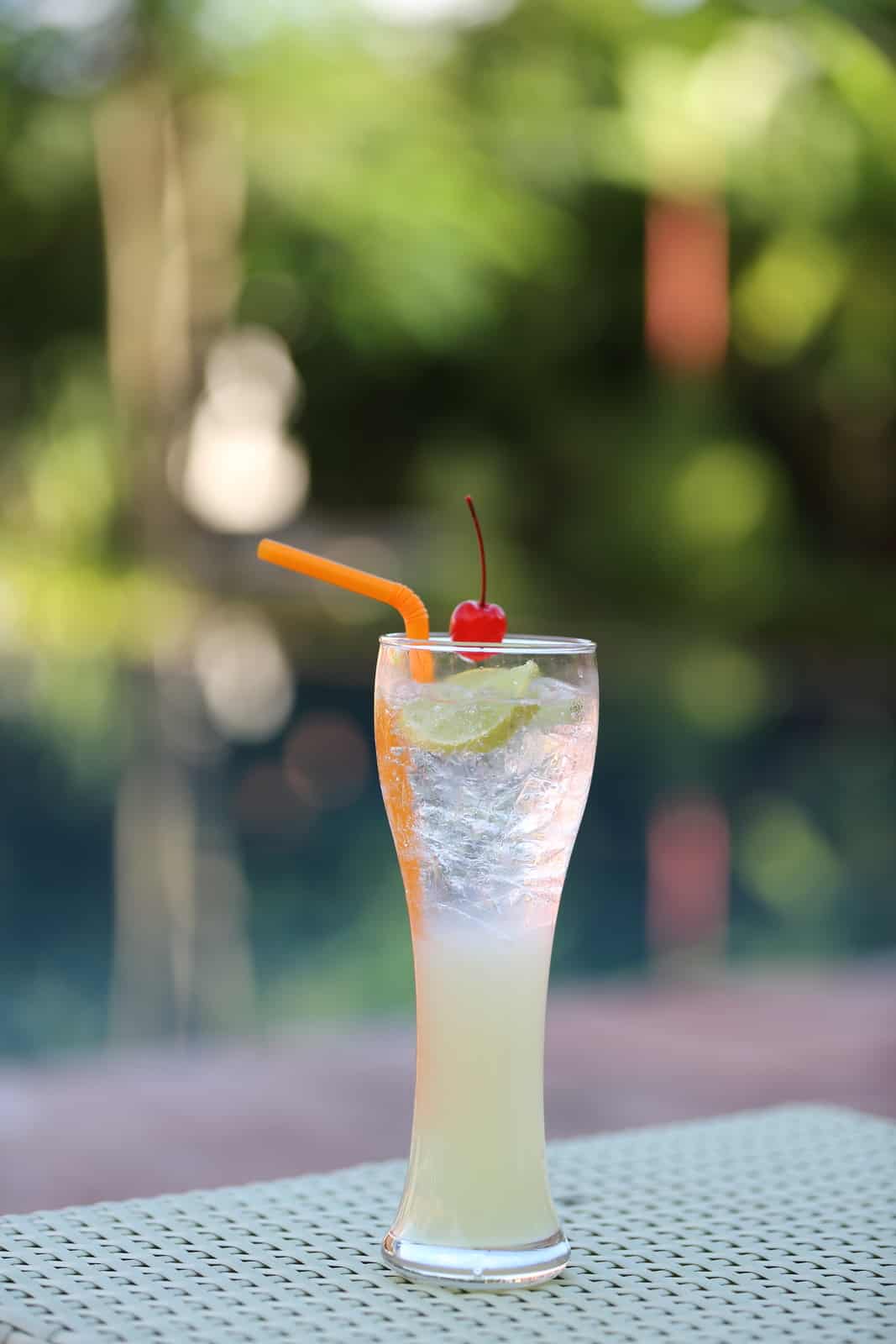 Ginger Gin Fizz cocktail