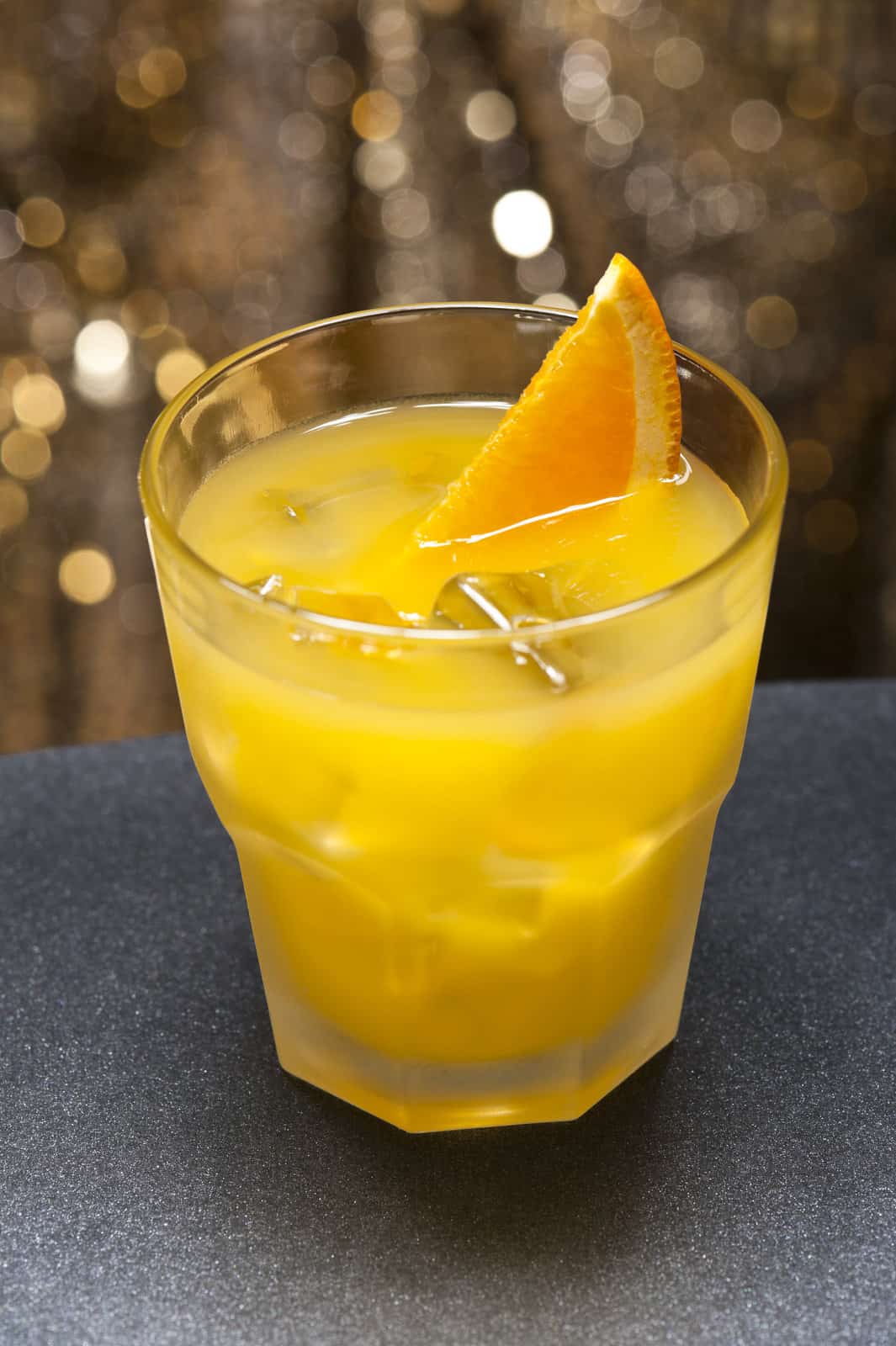 Orange Maple Penicillin cocktail