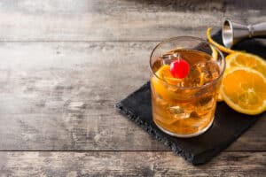 Pumpkin Old Fashioned cocktail