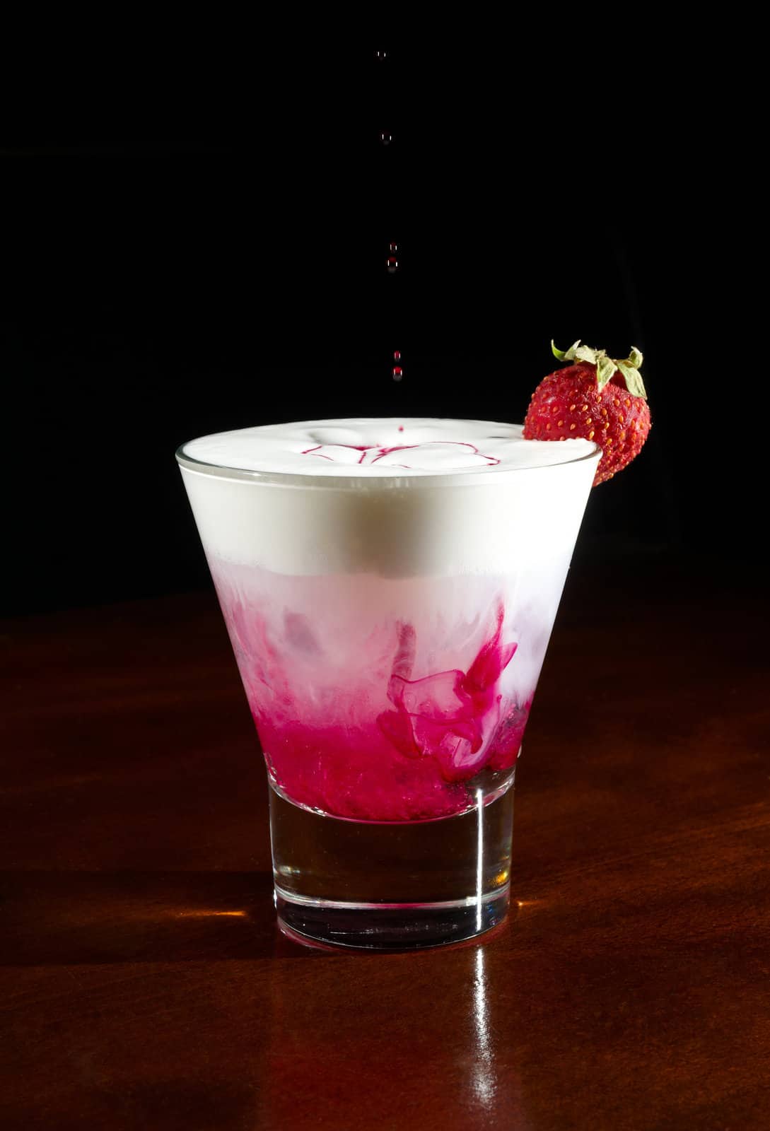 Rose Gimlet cocktail