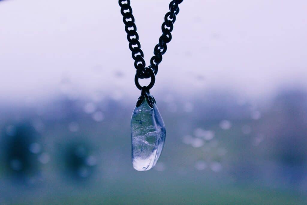 Useful Jewelry For Men 2 water dew Diamond Necklace