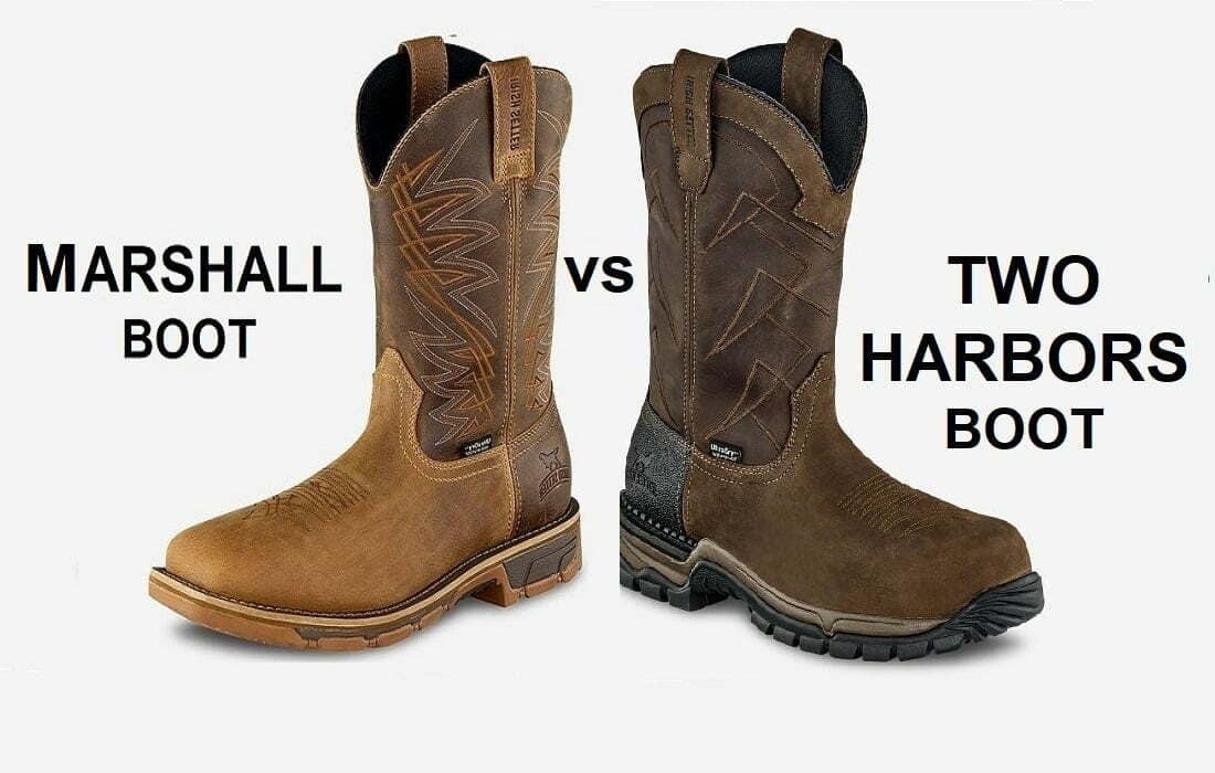 Read more about the article Irish Setter Marshall vs Two Harbors Boots Review