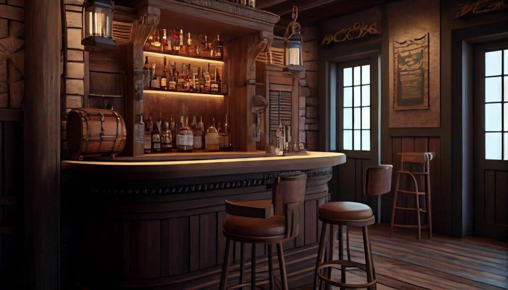 How To Build a Rustic Home Bar for Bourbon Aficionados 2 How To Build a Rustic Home Bar for Bourbon Aficionados 2