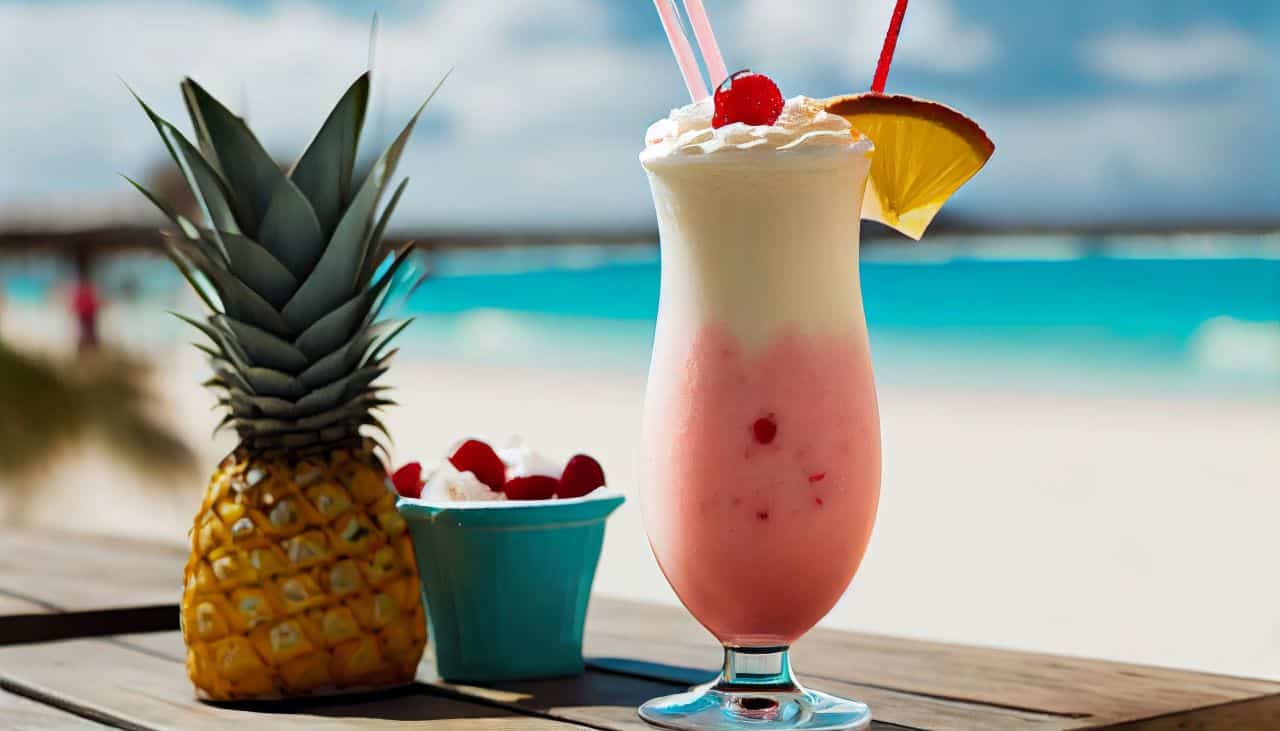 A Tropical Delight What's In A Miami Vice Drink?