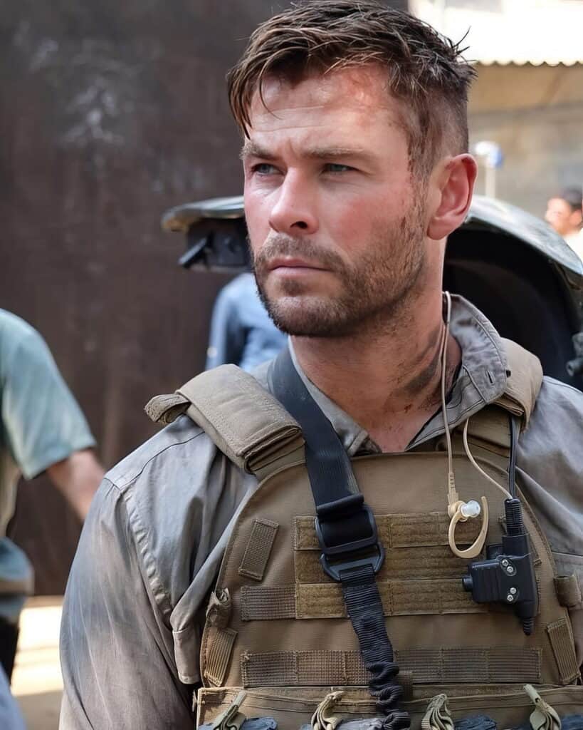 Exploring Tyler Rake: The Enigmatic Mercenary Hero of Extraction 2 Chris Hemsworth's signature hairdo from Extraction
