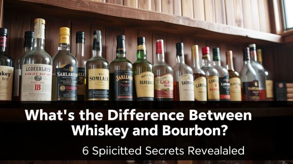 What s the difference between whiskey and bourbon 6 spirited secrets