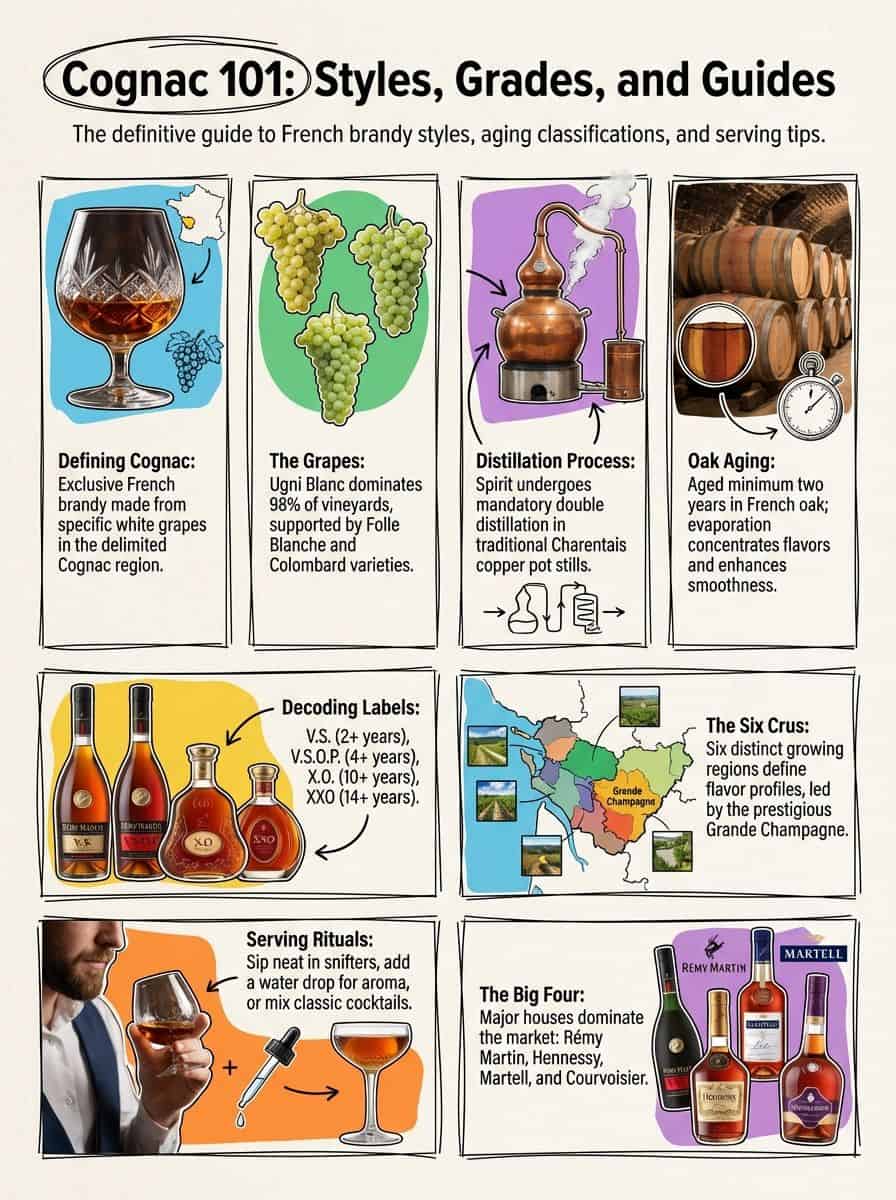 What Are Cognacs? A Complete Guide to Styles and Grades